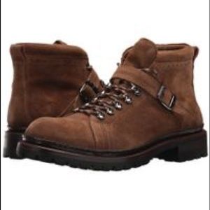 Frye Suede George Norwegian Hiker Men’s Boots 8.5M